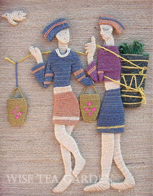 CANVAS PICTURE, Wise Tea Garden