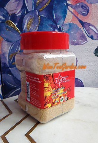 CANADIAN PURE ORGANIC MAPLE SUGAR 