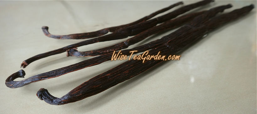 ORGANIC VANILLA PODS, Wise Tea Garden