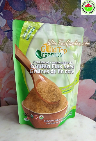 ORGANIC COLD MILLED GOLDEN FLAX SEEDS